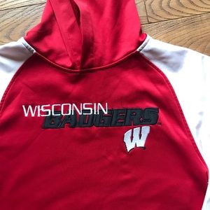 Adidas Wisconsin Badgers Pullover Hoodie